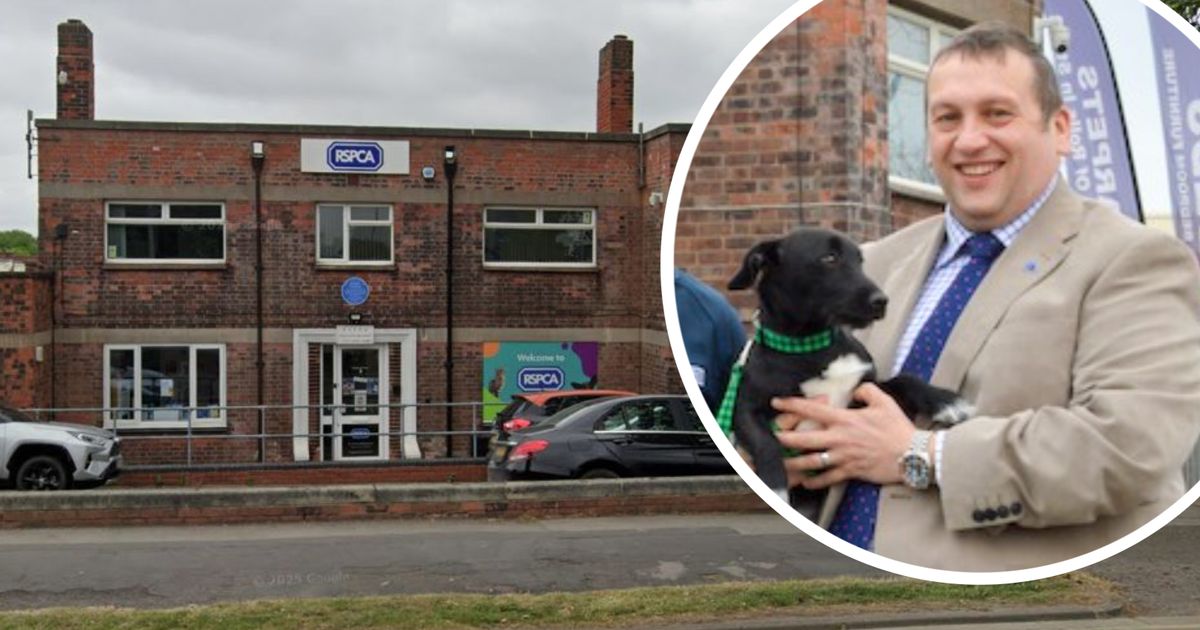 A proud moment at the RSPCA, showcasing the bond between pets and their guardians.